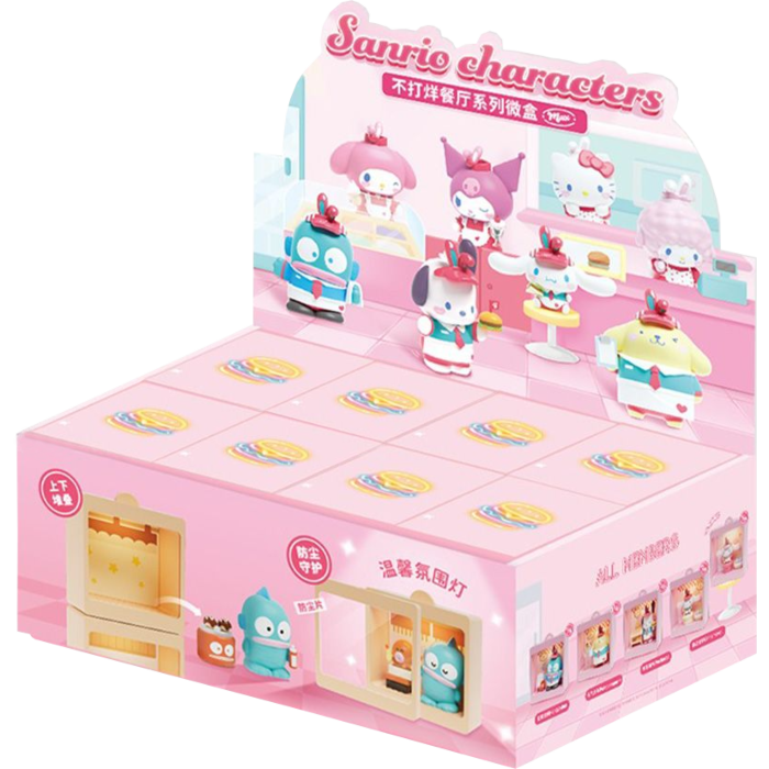Sanrio - 24-Hour Restaurant Mini Box Max Blind Box Display of 8