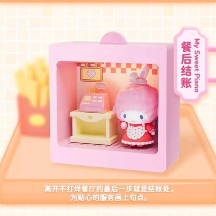 Sanrio - 24-Hour Restaurant Mini Box Max Blind Box Display of 8