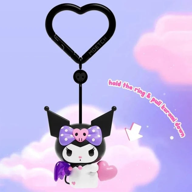 Hello Kitty - Moetch Kuromi & My Melody Trainee Cupid Series Wind-Up Blind Box