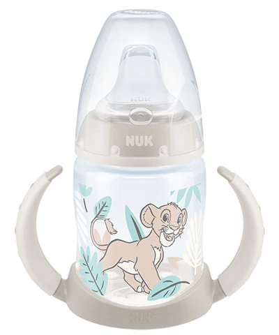 NUK Disney The Lion King First Choice Learner Bottle (150ml, 6-18 Months)