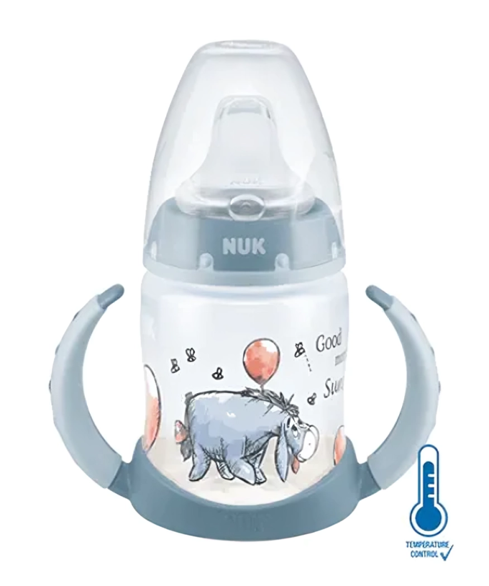 NUK Disney Winnie the Pooh First Choice Learner Bottle With Temperature Control (150ml)
