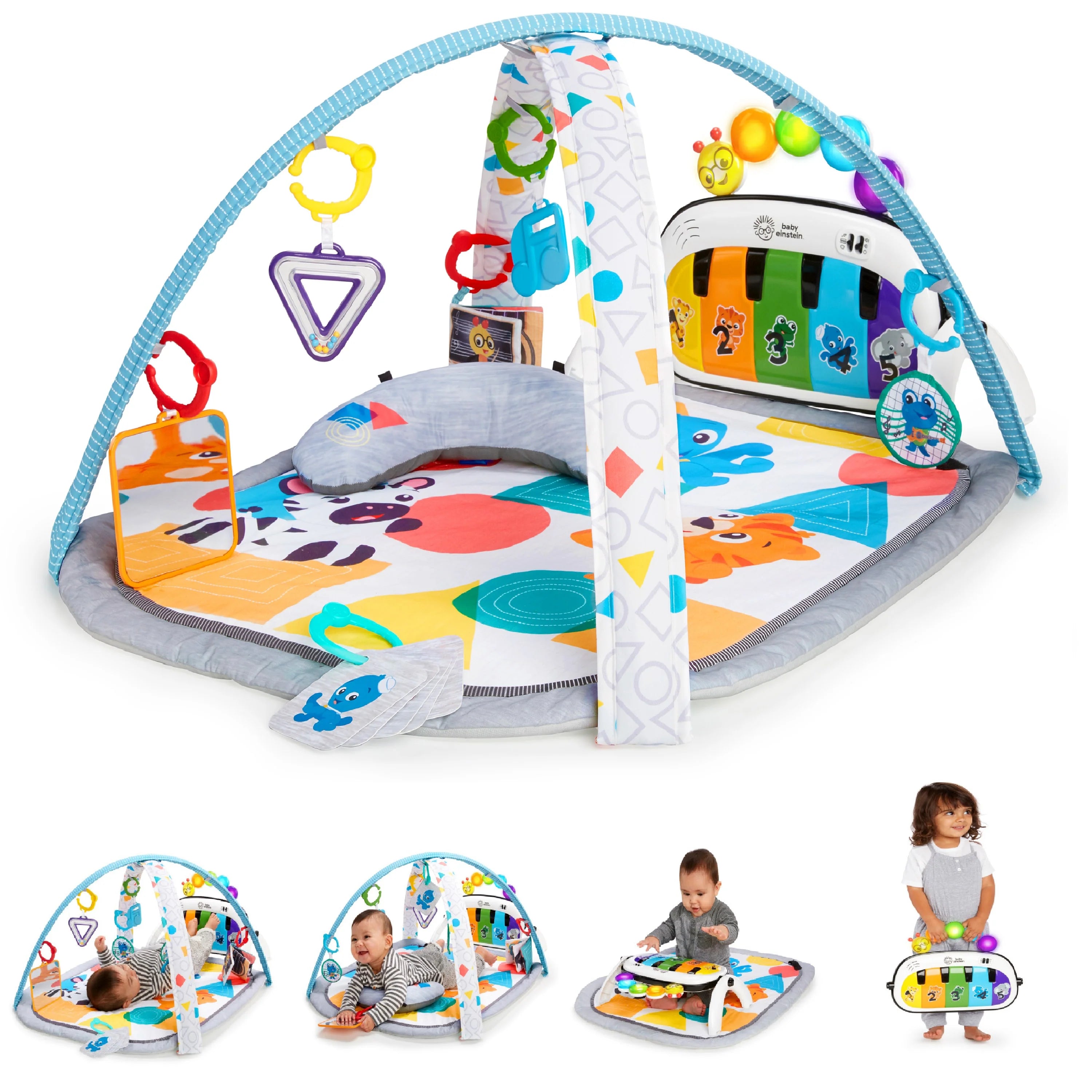 Baby Einstein 4-in-1 Kickin' Tunes Music and Language Discovery Gym