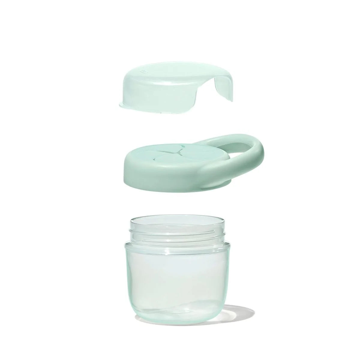 Oxo Tot Snack Cup With Lid (Opal And Dusk) - Pack of 2