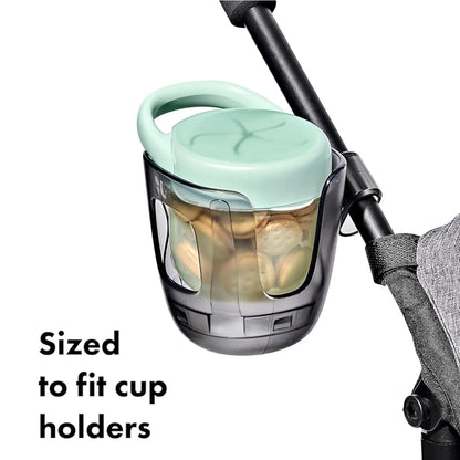 Oxo Tot Snack Cup With Lid (Opal And Dusk) - Pack of 2