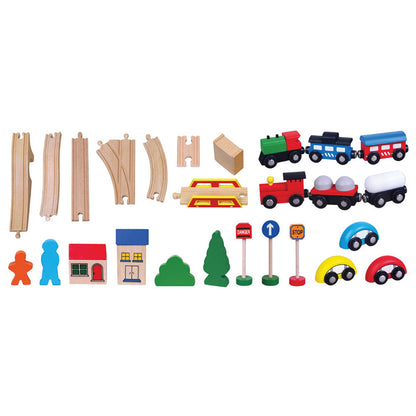Viga Train Set (49pcs)