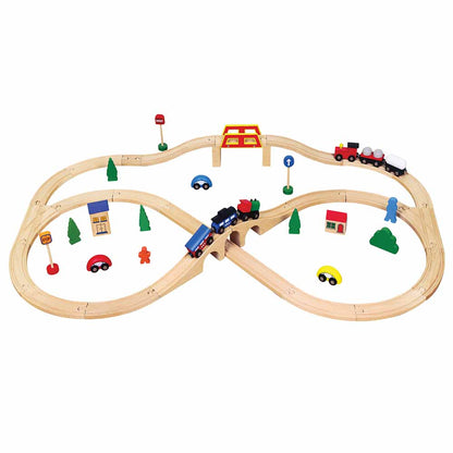 Viga Train Set (49pcs)
