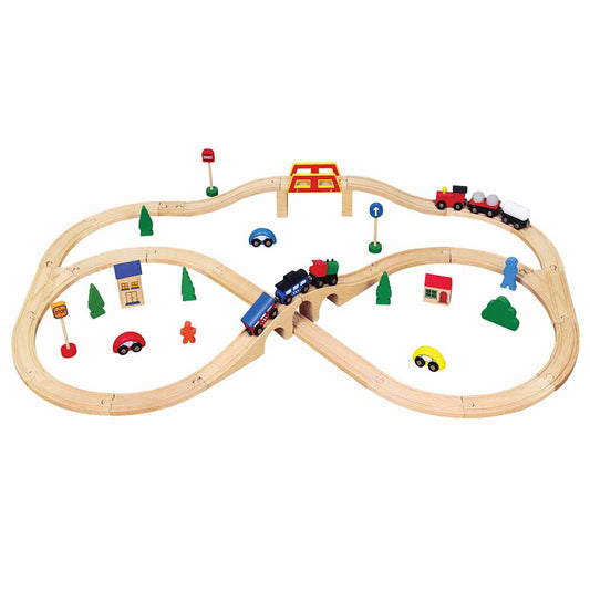 Viga Train Set (49pcs)