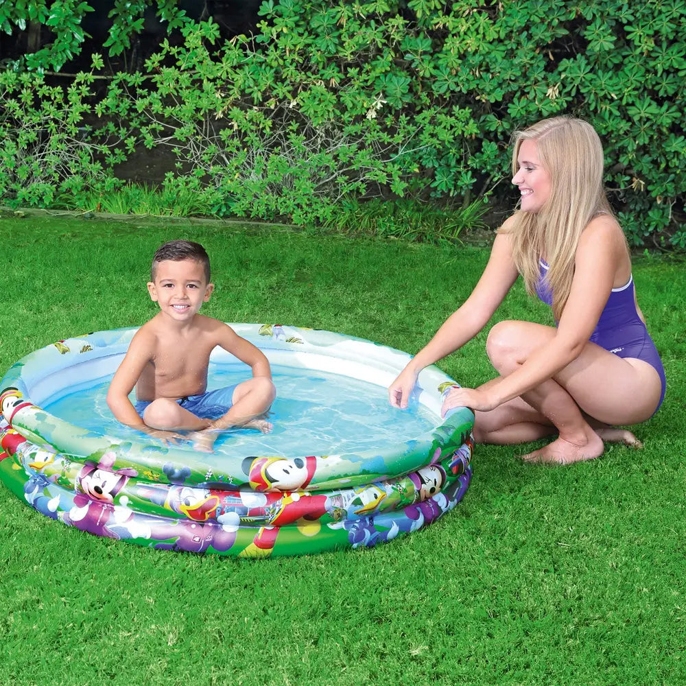 Bestway 3-Ring Pool Mickey.