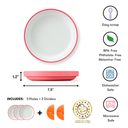Omielife Omie Easy Scoop Plate Set (19cm)