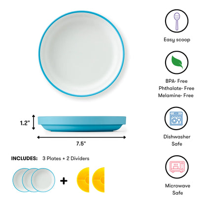 Omielife Omie Easy Scoop Plate Set (19cm)
