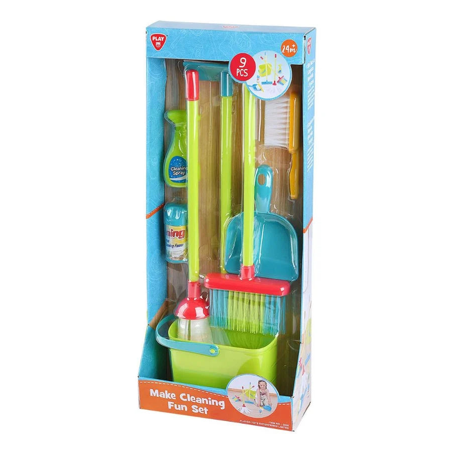 Playgo - Make Cleaning Fun Set - 9 Pieces