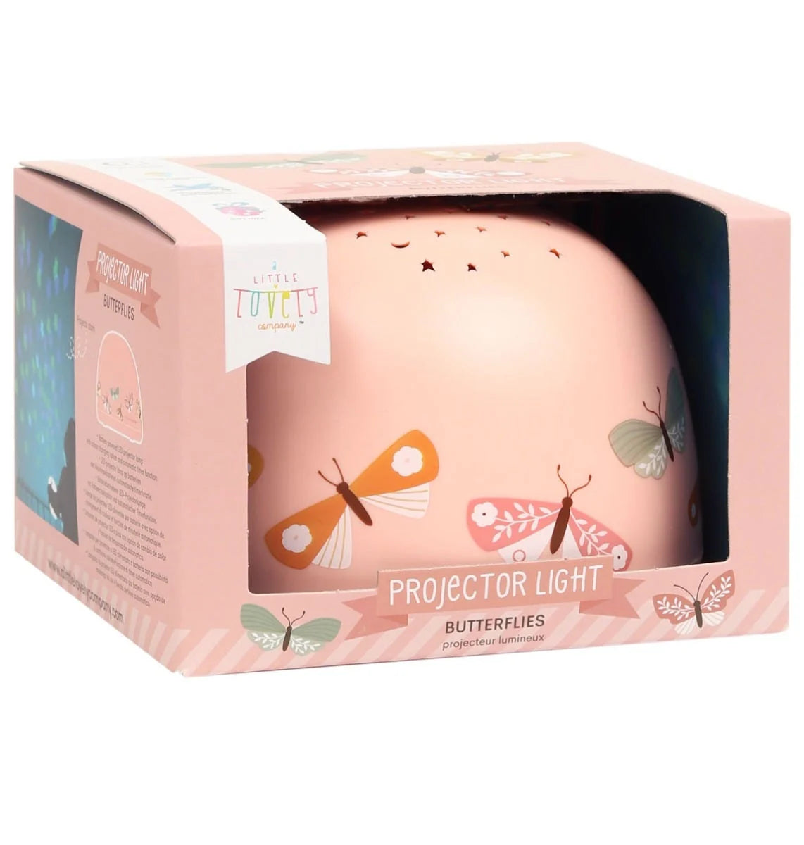 A Little Lovely Company Projector Light (Butterflies)
