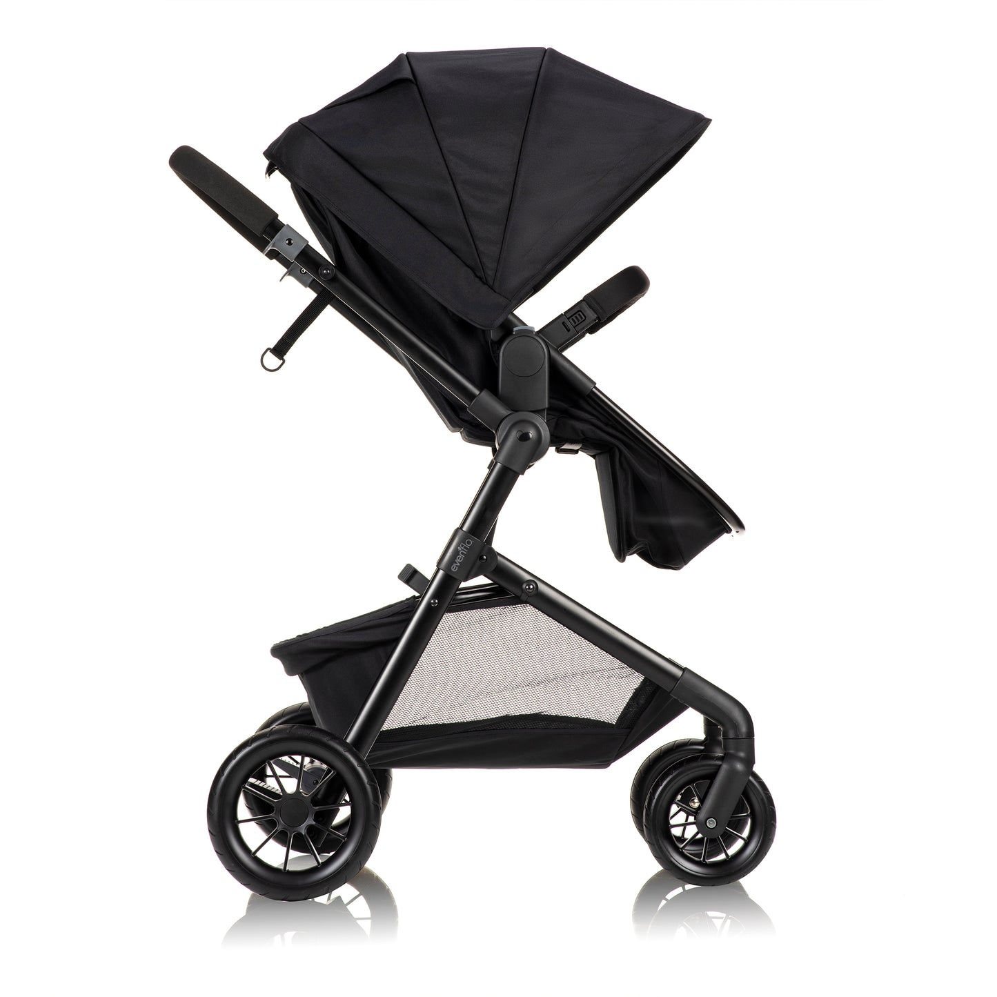 Evenflo Pivot Modular Travel System with LiteMax Infant Car Seat (Casual Gray)