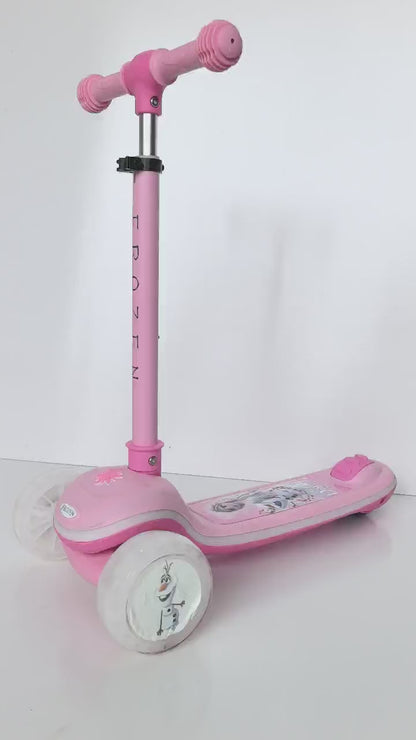 Disney Frozen 3 Wheel Scooter With Multiple Lights