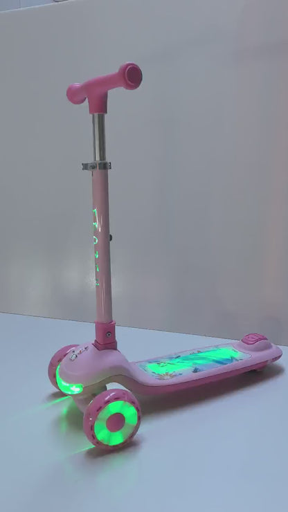 Disney Frozen 3 Wheel Scooter With Single Lights