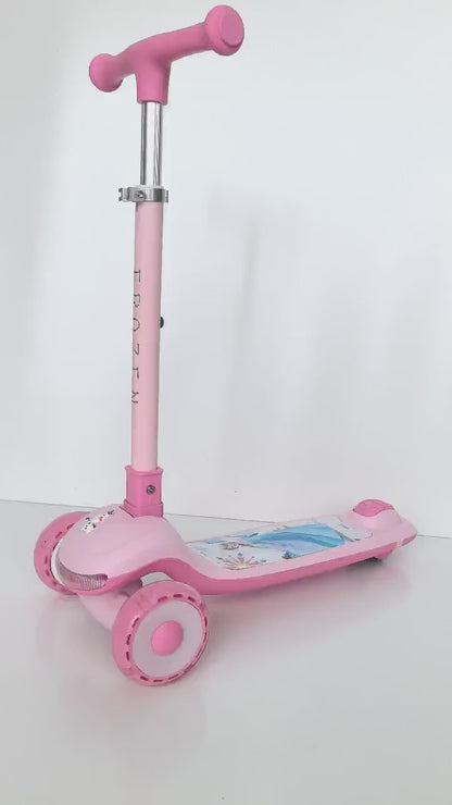 Disney Frozen 3 Wheel Scooter With Single Lights