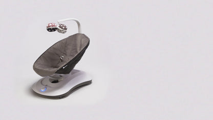 4moms RockaRoo 2.0 Baby Rocker with Front to Back Gliding Motion, Graphite