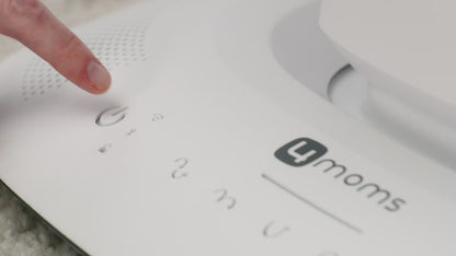 4moms MamaRoo Multi-Motion Baby Swing, Bluetooth Enabled with 5 Unique Motions