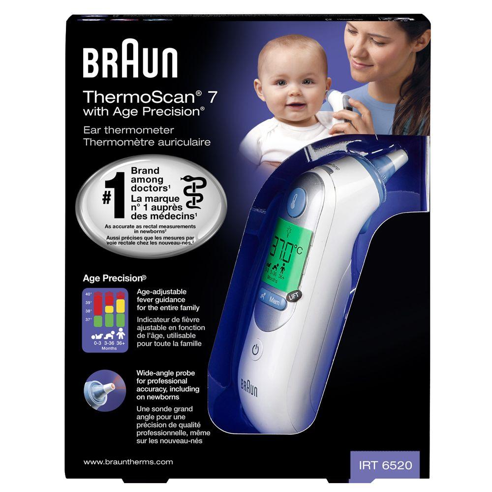 Braun ThermoScan 7 Thermometer, Age Precision