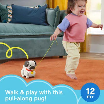 Fisher Price Walk-the-Pup Pug