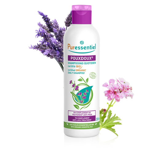 Puressentiel Poudoux Certified Organic Daily Anti-Lice Shampoo (200ml)