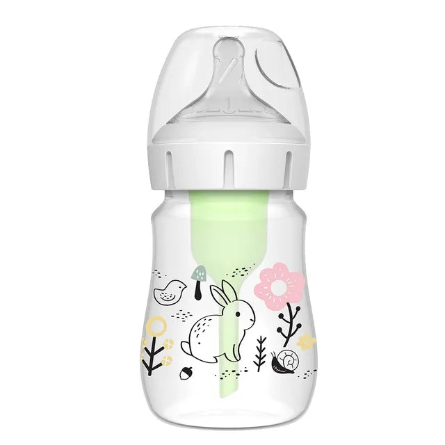 Dr. Brown's PP Wide Neck Anti-Colic Options+ Baby Bottle (150ml, Bunny)