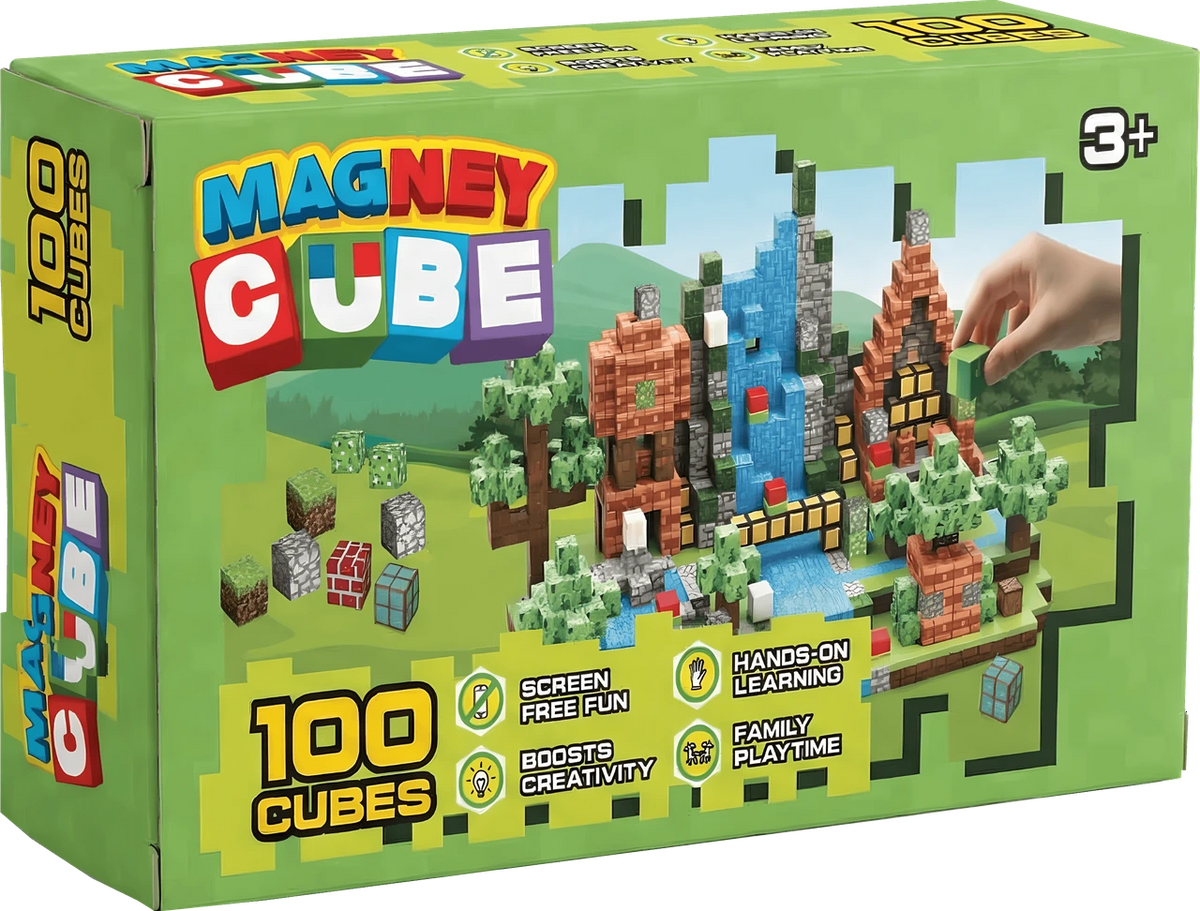 Magney Cube Magnetic Block 100Pcs