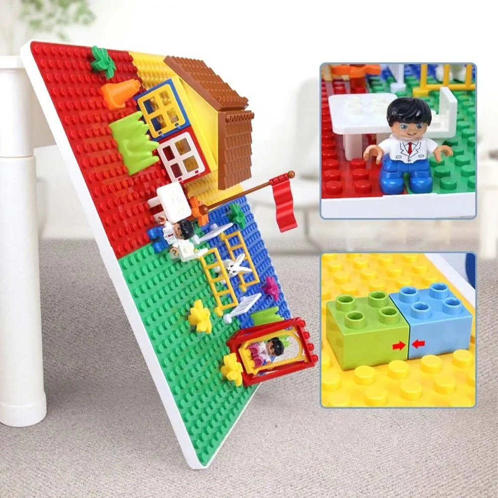 Little Story 4-In-1 Activity and Block Table With 50 Blocks (Large)