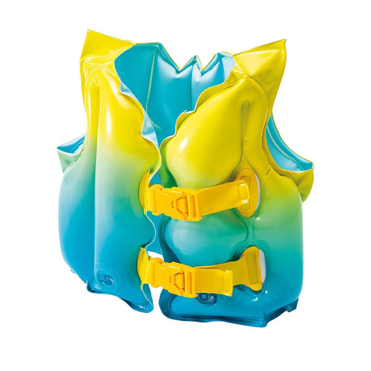 Intex Deluxe Swim Vest Peg Box (Blue Lagoon)