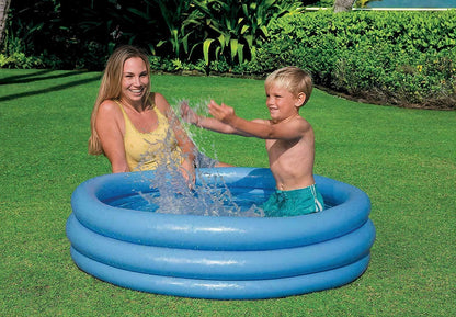 Intex Crystal Blue Pool, 3-Ring (1.14mx25cm)
