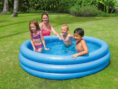Intex Crystal Blue Pool, 3-Ring (1.47mx33cm)