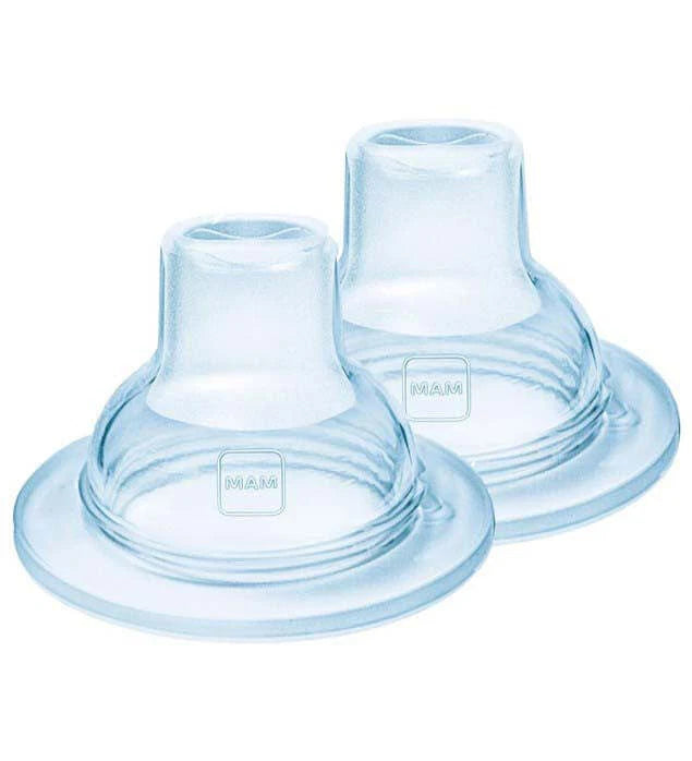 حلمة رضاعة مام مانعة للانسكاب - عبوة من قطعتين (4 أشهر+)