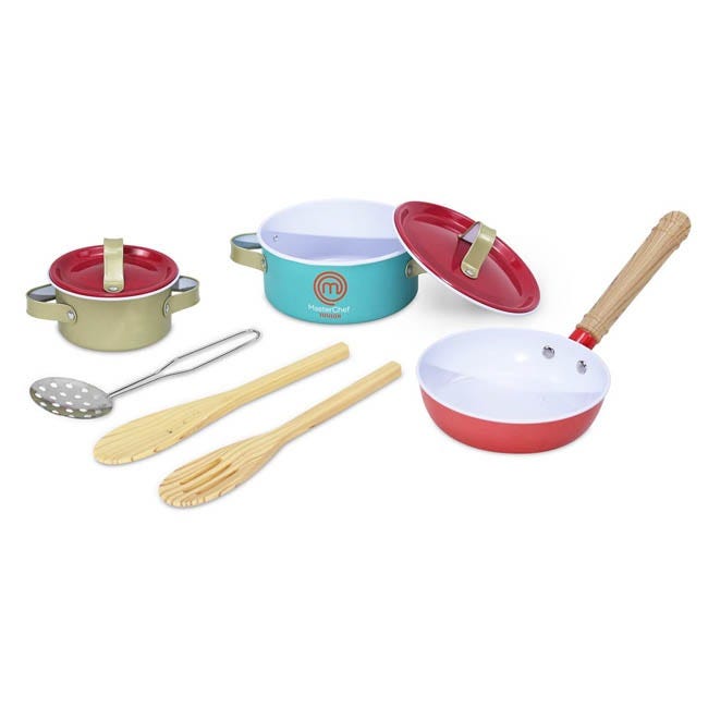 MasterChef Jr Deluxe Baking Set – 25pcs Kids Pretend Play Baking Kit