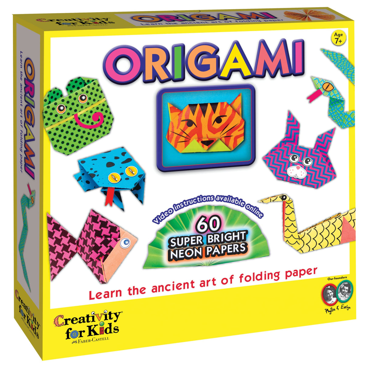 Creativity for Kids Neon Origami Kit