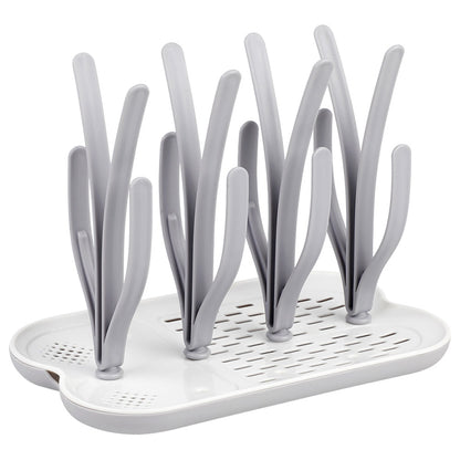 Eazy Kids Baby Bottle Drying Rack 16 Peg (Grey)