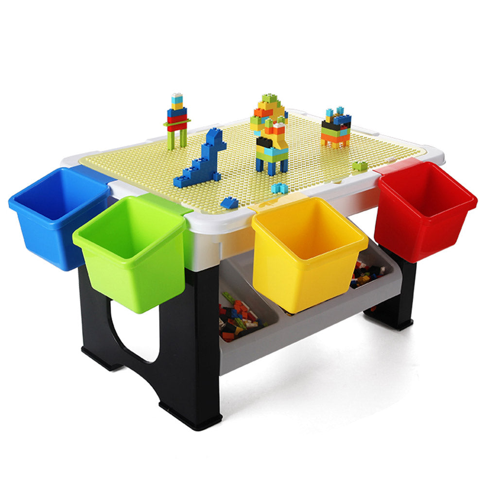 Little Story Blocks 3 In 1 Activity Table (Grey)