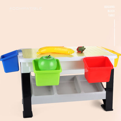 Little Story Blocks 3 In 1 Activity Table (Grey)