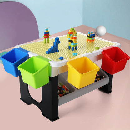 Little Story Blocks 3 In 1 Activity Table (Grey)