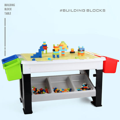 Little Story Blocks 3 In 1 Activity Table (Grey)