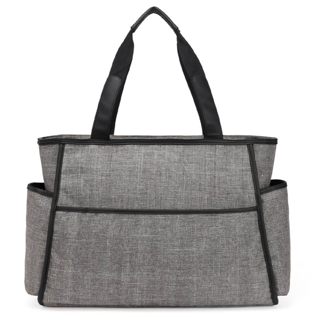 Little Story Betty Diaper Bag (Grey)