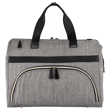 Little Story Gabrielle Mom Dad Travel Diaper Bag With Diaper Changing Mat (XL, Grey)