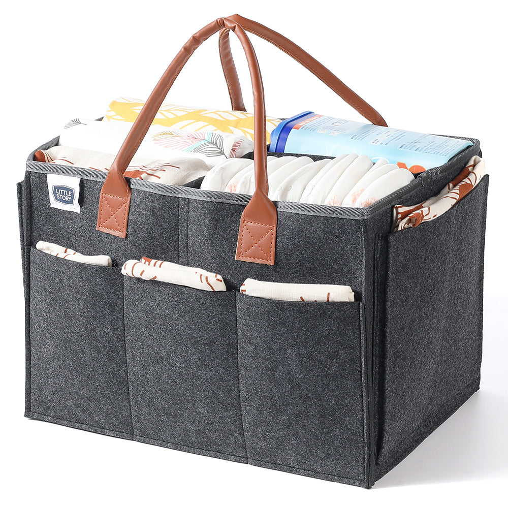 Little Story Diaper Caddy + Travel Pouch (Large)