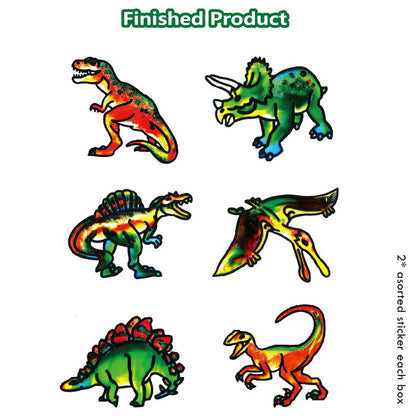Little Story DIY Kids Art & Craft 3D Painting Set (Dinosaur)