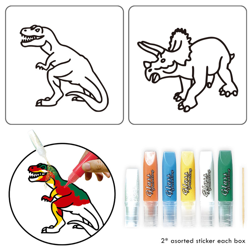 Little Story DIY Kids Art & Craft 3D Painting Set (Dinosaur)