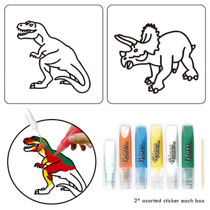 Little Story DIY Kids Art & Craft 3D Painting Set (Dinosaur)
