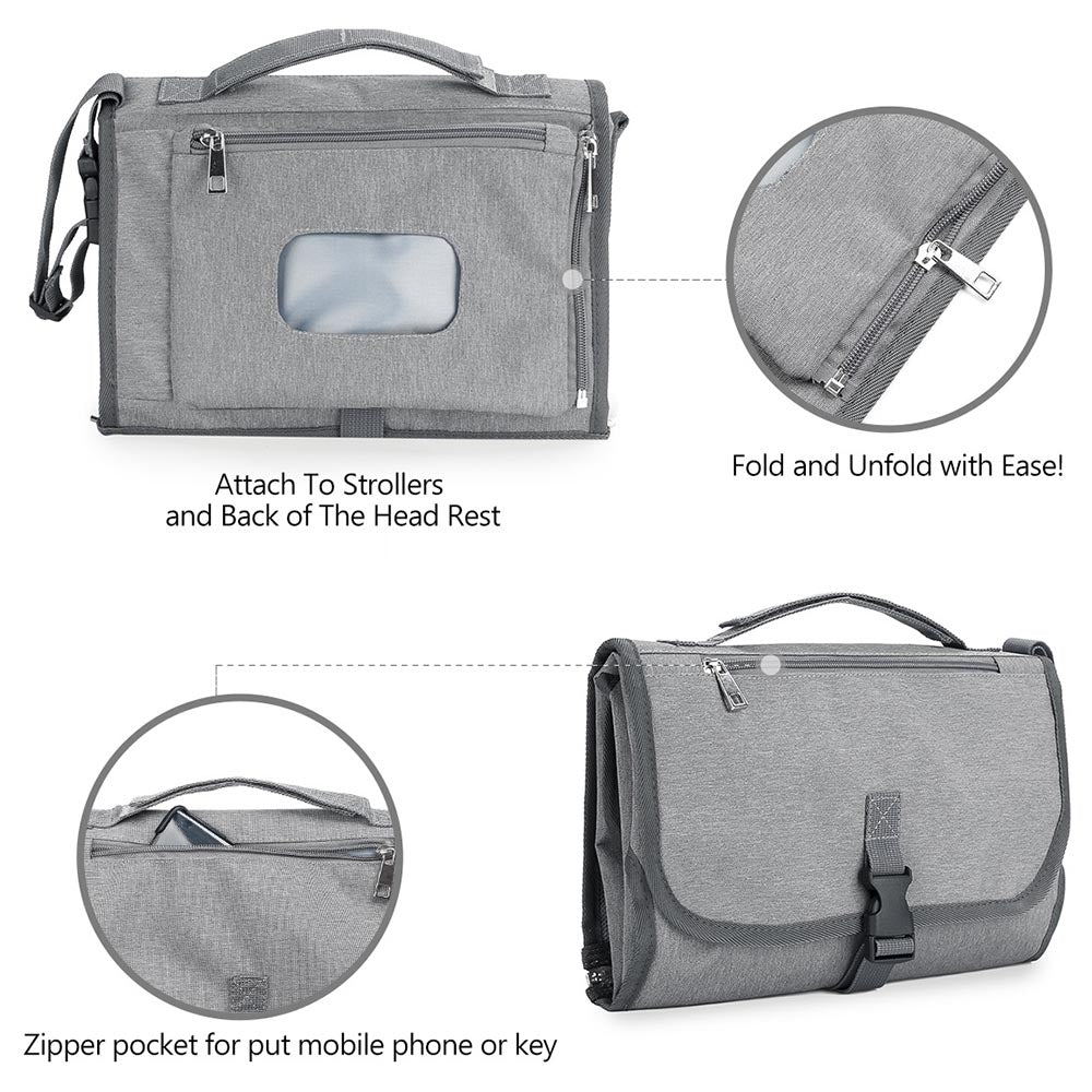 Little Story Diaper Changing Station Kit (Grey)