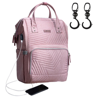 Sunveno Diaper Bag With Stroller Hooks