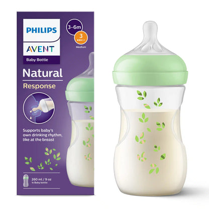 Philips Avent Natural 3.0 Feeding Bottle Deco (260ml)