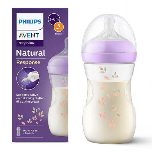 Philips Avent Natural 3.0 Feeding Bottle Deco (260ml)