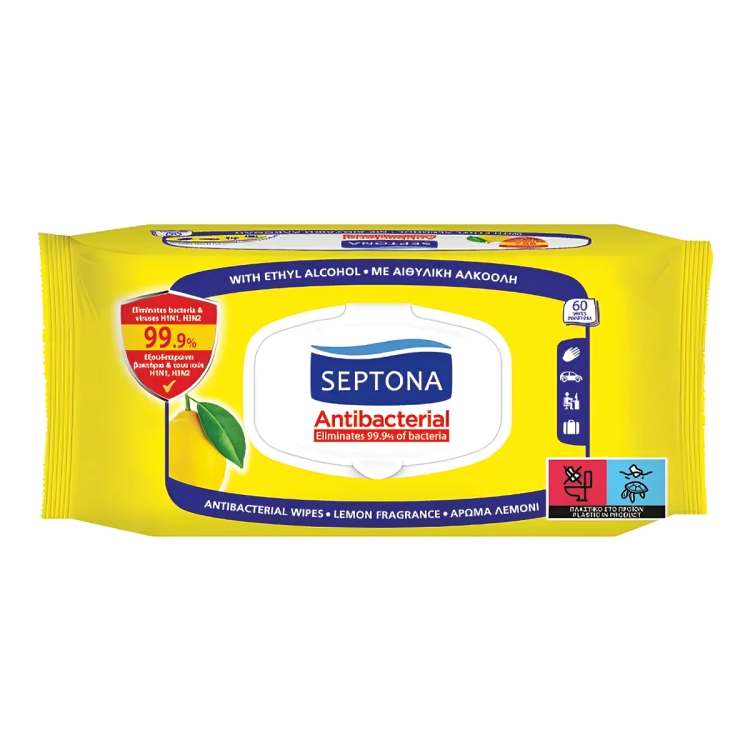 Septona Refreshing Wet Wipes (60 Pcs)